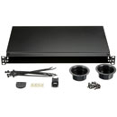 PANDUIT OPTICOM FMT1 1U FIBRE PANEL REAR CASE Fixed, black
