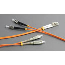 ST-LC SM DUPLEX OS2 9/125 Fibre patch cable 20m, yellow