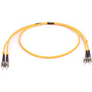 ST-ST SM DUPLEX OS2 9/125 Fibre patch cable 2.0m, yellow