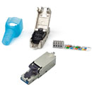 TUK PGSMC RJ45 FELD-TERMINIERUNGSSTECKER, Cat6A, geschirmt