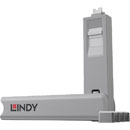 LINDY 40427 PORT BLOCKER KIT USB-C, 1x key, 4x locks, white