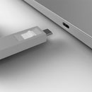 LINDY 40427 PORT BLOCKER KIT USB-C, 1x key, 4x locks, white