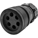 TEN 47 SHLB19-LM-S-SPR10-S SHOWLINE SOCA CONNECTOR Spider, male, 19-pin, Solder, for 3 core 1.5mm