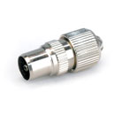 DOMESTIC RF CONNECTOR Male cable, solder