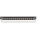 CANFORD CONNECT N TYPE TERMINATION PANEL 1U 1x12, black