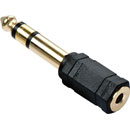 LINDY 35620 STEREO HEADPHONE ADAPTER 3.5mm female to 6.35mm male