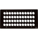 CANFORD FLUSH WALLBOX Top plate, 48 holes for type C