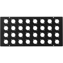 CANFORD STAGE/WALLBOX Top plate, 32 holes for type C, no numbering