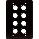 CANFORD FLUSH WALLBOX Top plate, 8 holes for type A, no numbering