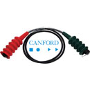 CANFORD SMPTE311 CAMERA CABLE Lemo 3K.93C FUW-PUW, Canford PU 9.2mm SMPTE fibre, 1m