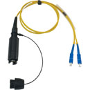 CANFORD FIBRECO HMA Junior cable connector, 2-channel, SM, with SC fibre terminated tails,500mm