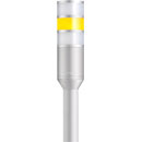 YELLOWTEC YT9203 LITT 50/22 YELLOW LED COLOUR SEGMENT 51mm diameter, 22mm height, silver/yellow