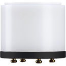 YELLOWTEC YT9904 LITT 50/35 WHITE LED COLOUR SEGMENT 51mm diameter, 35mm height, black/white