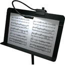 LITTLITE MS-12-A-LED GOOSENECK LAMP Music stand mount, 12-inch, LED array