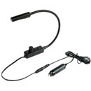 LITTLITE L-6/18-LED-BLUE GOOSENECK LAMPSET 18-inch, LED array, switched, end-mount, 12V adapter