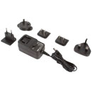 LITTLITE XP POWER SUPPLY Interchangeable UK/US/EU mains connectors, 12W, 12V DC, 1A