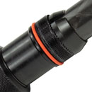AMBIENT QP5100-CCS BOOM POLE Carbon fibre, 5-section, 104-402cm, coiled cable, 5-pin XLR, stereo