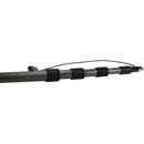 AMBIENT QP5100-SCM BOOM POLE Carbon fibre, 5-section, 104-402cm, straight cable, 3-pin XLR, mono