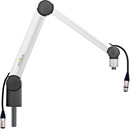 YELLOWTEC M!KA YT3105XLR ON AIR XS MIC ARM With LED ring, with XLRs fitted, 535mm, silver