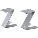 K&M 26773 MONITOR LOUDSPEAKER STAND Desktop, up to 3kg, 253mm, 150x180mm plate, grey, pair