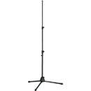 K&M 199 MIC STAND Folding legs, plastic base, 625-1480mm, black