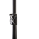 K&M 23755 FISHPOLE 3-section, clamp levers, aluminium, 635-1520mm, black