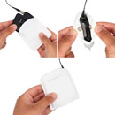 URSA PERFORMANCE POUCH With 5cm channel mount, for Shure AD1XM, white