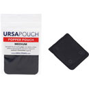 URSA POPPER POUCH With press fasteners, horizontal/vertical, medium, black