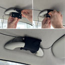 URSA POPPER POUCH With press fasteners, horizontal/vertical, medium, black