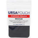 URSA POPPER POUCH With press fasteners, horizontal/vertical, medium, black