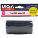 URSA LIVE STRAP Double pouch, small, black