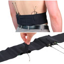 URSA LIVE STRAP Double pouch, small, black