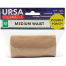 URSA LIVE STRAP Double pouch, medium, beige
