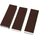 URSA STRAPS URSA TAPE SOFT STRIPS Moleskin texture, small, 8 x 2.5cm, brown (pack of 30)