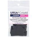 URSA FOAMIE PADS ADHESIVE FOAM MOUNTS 30 x 20mm, black (pack of 15)