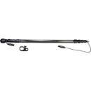 AMBIENT QXS 580-CCM BOOM POLE Carbon fibre, 5-section, 80-330cm, coiled cable, 3-pin XLR, mono