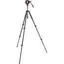 MANFROTTO MVK500190XV VIDEO TRIPOD With 190X tripod, 500 fluid video head