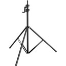 K&M 24740 WIND-UP STAND 4000 LIGHTING STAND Floor, tripod base, up to 40kg load, 1715-4000mm, black
