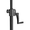 K&M 24740 WIND-UP STAND 4000 LIGHTING STAND Floor, tripod base, up to 40kg load, 1715-4000mm, black