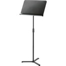 K&M 11927 ORCHESTRA MUSIC STAND Black, with plastic desk, 653-1185mm