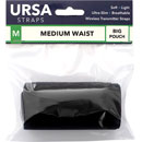 URSA STRAPS WAIST STRAP Medium, 100cm, single big pouch, black