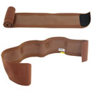 URSA THIGH STRAP Horizontal pouch, 70 x 8cm, non-slip, caramel