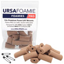 URSA FOAMIE PRO MICROPHONE MOUNTS Soft foam, 24 x 17 x 9mm, caramel (pack of 12)