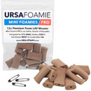URSA MINI FOAMIE PRO MICROPHONE MOUNTS Soft foam, 22 x 14 x 7mm, caramel (pack of 12)