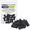 URSA FOAMIE SLEEVE MICROPHONE MOUNT Soft foam, 18 x 9mm, black (pack of 12)