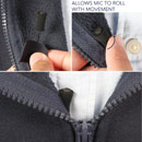 URSA FOAMIE SLEEVE MICROPHONE MOUNT Soft foam, 18 x 9mm, black (pack of 12)