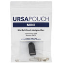 URSA BELT POUCH With clip, horizontal/vertical, mini, white