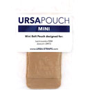 URSA STRAPS BELT POUCH With clip, horizontal/vertical, mini, beige