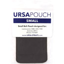 URSA STRAPS BELT POUCH With clip, horizontal/vertical, small, black