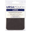 URSA STRAPS BELT POUCH With clip, horizontal/vertical, large, black